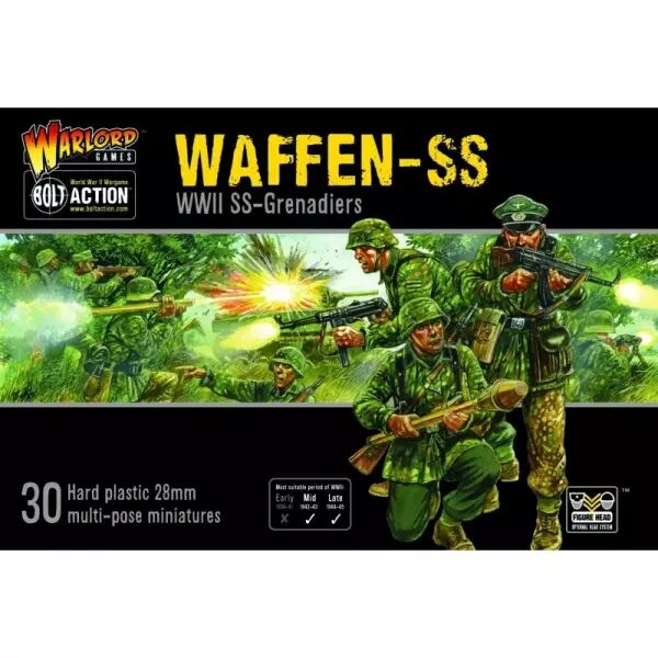 Waffen SS - Escouade d'infanterie d'�lite allemande - Bolt Action - Warlord Games