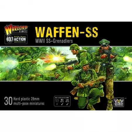 Waffen SS - Escouade d'infanterie d'élite allemande - Bolt Action - Warlord Games
