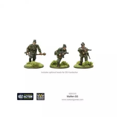 Waffen SS - Escouade d'infanterie d'élite allemande - Bolt Action - Warlord Games