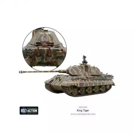 King Tiger - Char lourd allemand - Bolt Action - Warlord Games