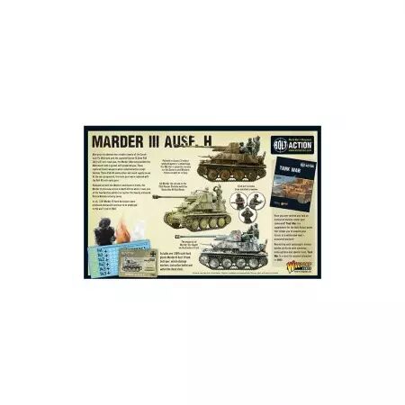 Marder III - Chasseur de chars allemand - Bolt Action - Warlord Games
