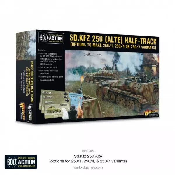 SD.Kfz. 250 Alte Options - Options de configuration pour v�hicules blind�s SD.Kfz. 250 - Bolt Action - Warlord Games