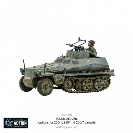 SD.Kfz. 250 Alte Options - Options de configuration pour véhicules blindés SD.Kfz. 250 - Bolt Action - Warlord Games