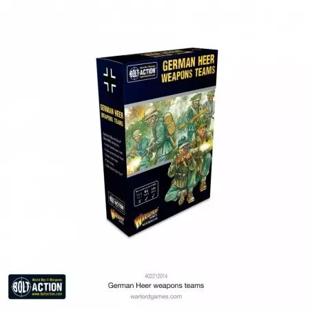 German Heer Weapons Teams - Équipes d'armes de l'armée allemande - Bolt Action - Warlord Games