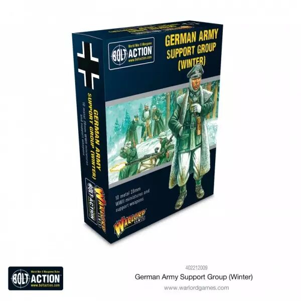German Army Winter Support Group - Groupe de soutien hivernal de l'arm�e allemande - Bolt Action - Warlord Games