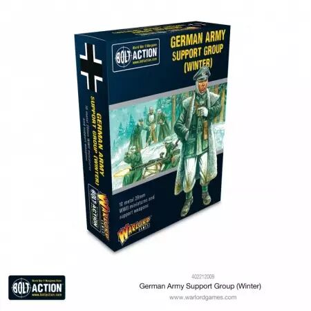 German Army Winter Support Group - Groupe de soutien hivernal de l'armée allemande - Bolt Action - Warlord Games