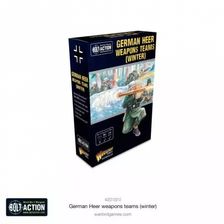 German Heer Winter Weapons Teams - Équipes d'armes hivernales de l'armée allemande - Bolt Action - Warlord Games