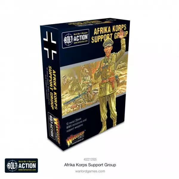 Afrika Korps Support Group - Groupe de soutien de l'Afrika Korps - Bolt Action - Warlord Games