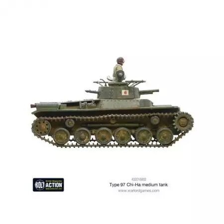 Chi-Ha Japanese Tank - Char moyen japonais - Bolt Action - Warlord Games
