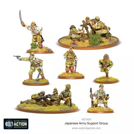 Japanese Support Group - Groupe de soutien de l'armée japonaise - Bolt Action - Warlord Games