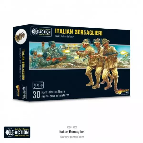 Italian Bersaglieri - Infanterie d'�lite italienne - Bolt Action - Warlord Games