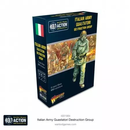 Italian Army Guastatori Destruction Group - Groupe de destruction Guastatori italiens - Bolt Action - Warlord Games