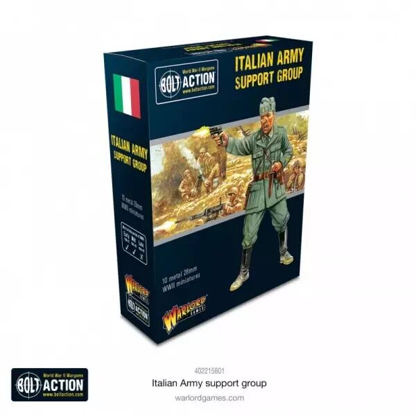 Italian Army Support Group - Groupe de soutien de l'arm�e italienne - Bolt Action - Warlord Games