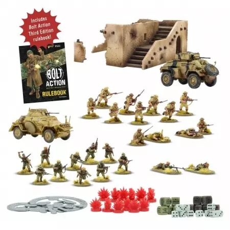 Starter Set: A Gentlemans War Third Edition - Coffret de démarrage pour Bolt Action - Warlord Games