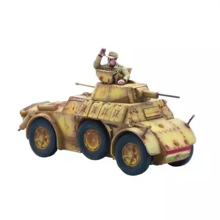 Autoblinda AB41/43 Armoured Car - Véhicule blindé italien - Bolt Action - Warlord Games
