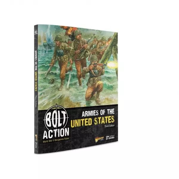 Armies of the United States Third Edition (version anglaise) - R�gles et figurines Bolt Action - Warlord Games