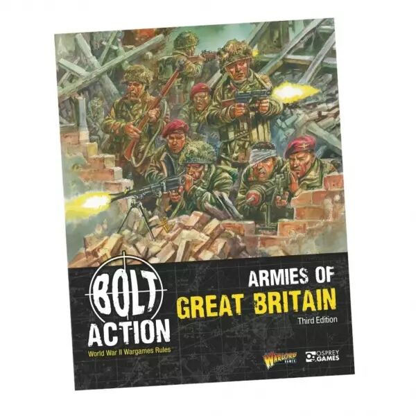 Armies of Great Britain (version anglaise) - R�gles et figurines Bolt Action - Warlord Games
