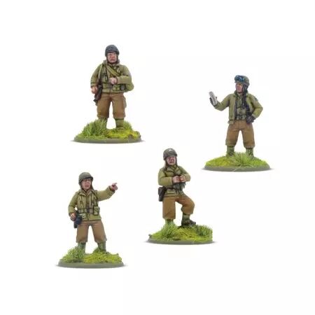 US Army Platoon Commanders - Commandants de peloton de l'armée américaine - Bolt Action - Warlord Games