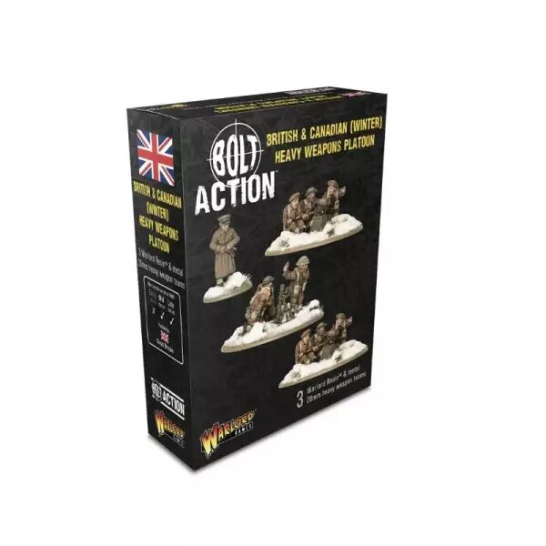 British Canadian Infantry Winter Heavy Weapons Platoon - Peloton d'armes lourdes d'infanterie canadienne en hiver - Bolt Action 