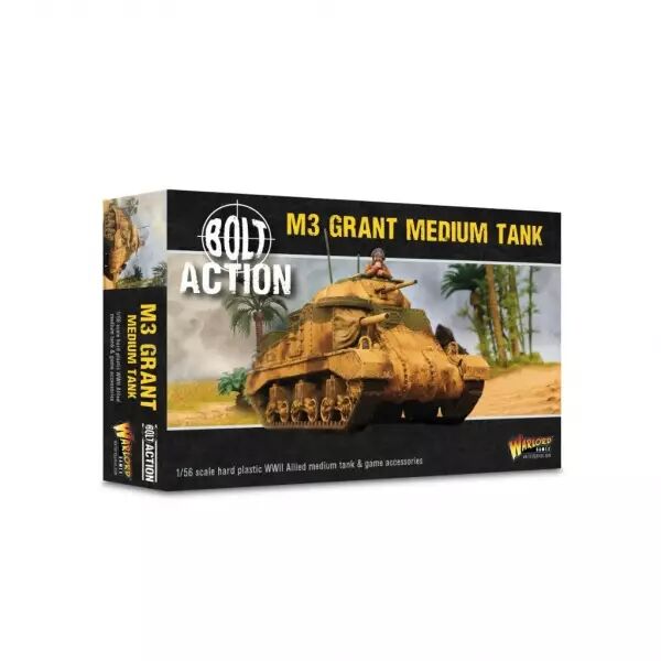 M3 Grant Medium Tank - Char moyen am�ricain - Bolt Action - Warlord Games