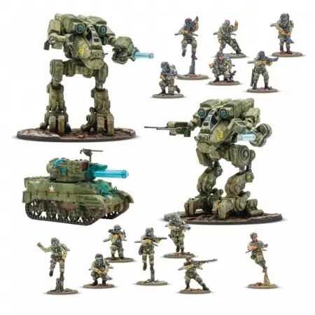United States starter army (2025) - Konflict 47 - Warlord Games