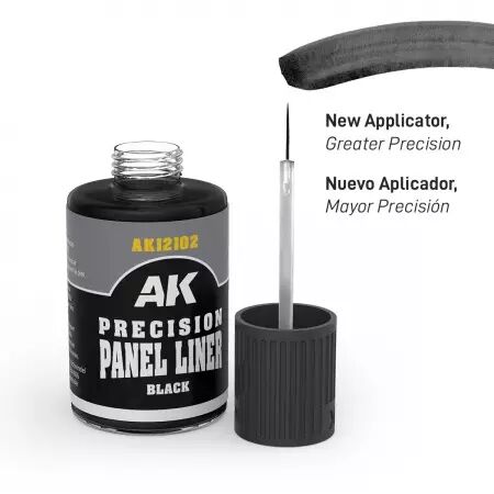 Black - Panel Liner 30Ml - Ak Interactive