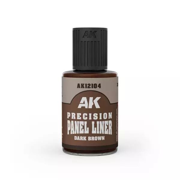 Dark Brown - Panel Liner 30Ml - Ak Interactive