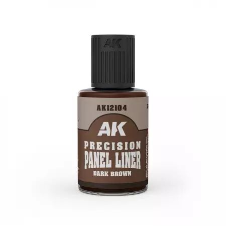 Dark Brown - Panel Liner 30Ml - Ak Interactive