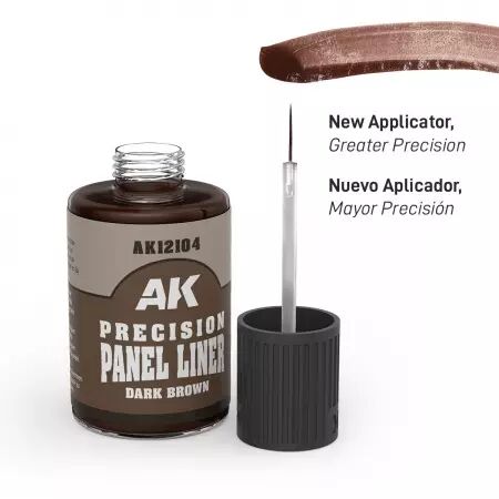Dark Brown - Panel Liner 30Ml - Ak Interactive