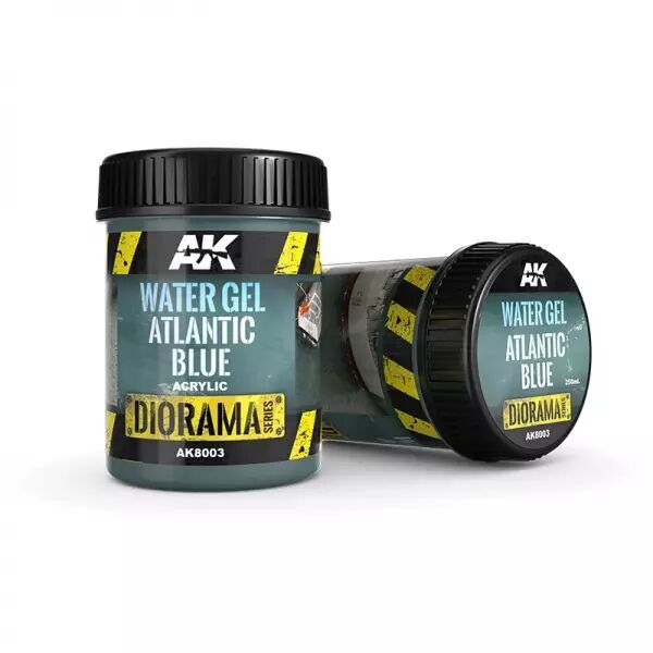 Water Gel Atlantic Blue - 250Ml (Acrylic) - Diorama AK Interactive