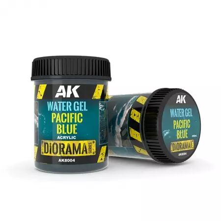 Water Gel Pacific Blue - 250Ml (Acrylic) - Diorama AK Interactive