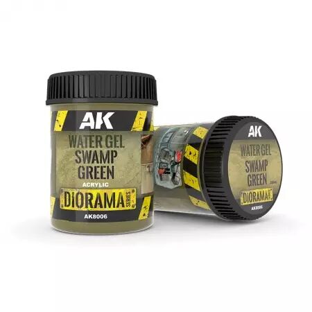 Water Gel Swamp Green Effects - 250Ml (Acrylic) - Diorama AK Interactive