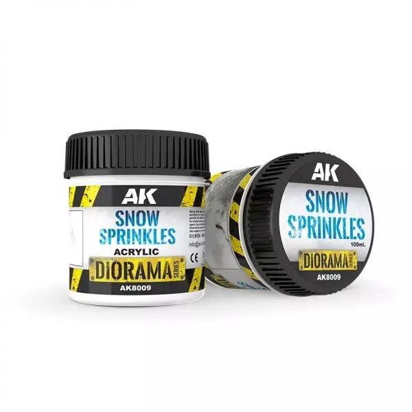 Snow Sprinkles - 100Ml (Acrylic) - Diorama AK Interactive