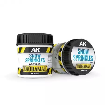 Snow Sprinkles - 100Ml (Acrylic) - Diorama AK Interactive