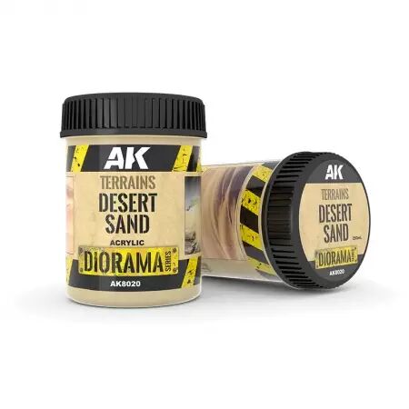 Terrains Desert Sand - 250Ml (Acrylic) - Diorama AK Interactive