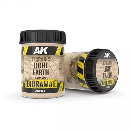 Terrains Light Earth - 250Ml (Acrylic) - Diorama AK Interactive