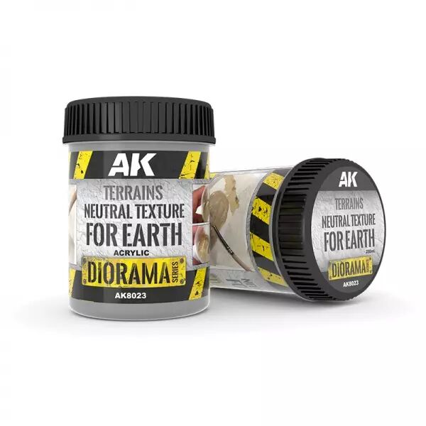 Terrains Neutral Texture - 250Ml (Acrylic) - Diorama AK Interactive