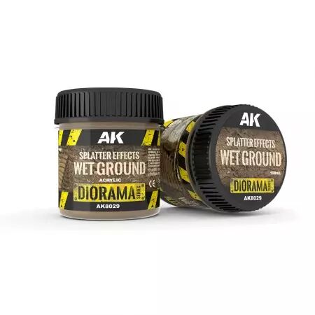 Splatter Effects Wet Ground - 100Ml (Acrylic) - Diorama AK Interactive