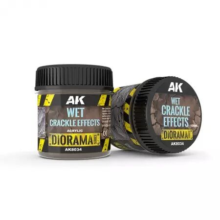 Wet Crackle Effects - 100Ml (Acrylic) - Diorama AK Interactive