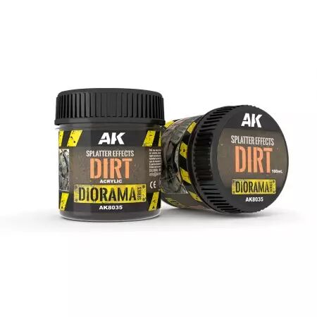 Splatter Effects Dirt - 100Ml (Acrylic) - Diorama AK Interactive