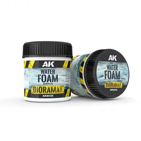 Water Foam - 100Ml (Acrylic) - Diorama AK Interactive