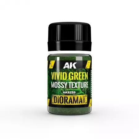 Vivid Green Mossy Texture  - Diorama AK Interactive