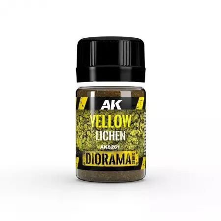 Yellow Lichen  - Diorama AK Interactive