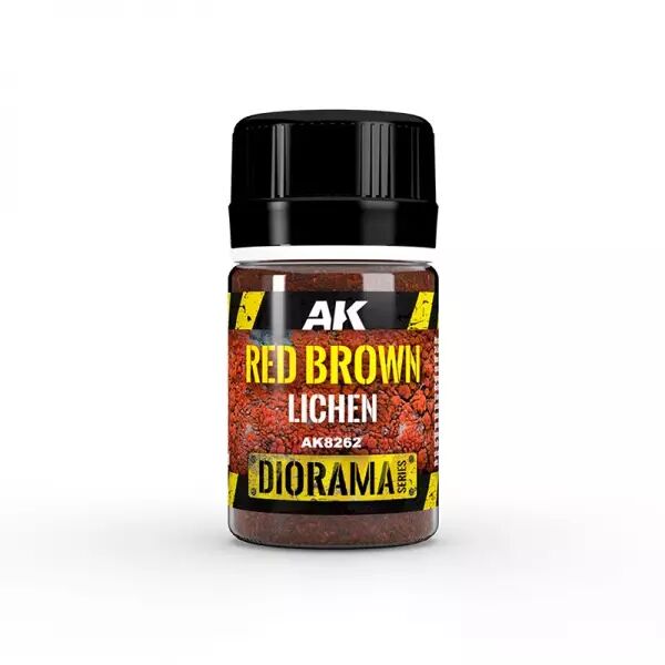 Red Brown Lichen - Diorama AK Interactive