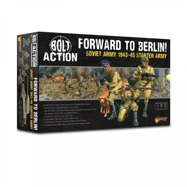Forward to Berlin Soviet Army 1943-45 Starter Army - Arm�e de d�part sovi�tique - Bolt Action - Warlord Games