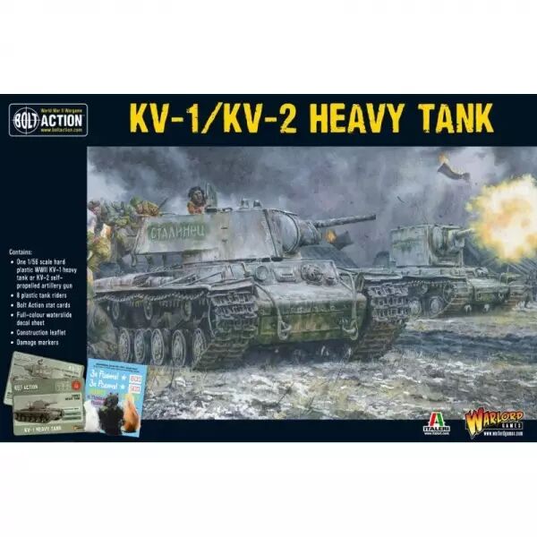 KV-1/2 Heavy Tank (2025) - Char lourd KV-1/2 sovi�tique - Bolt Action - Warlord Games