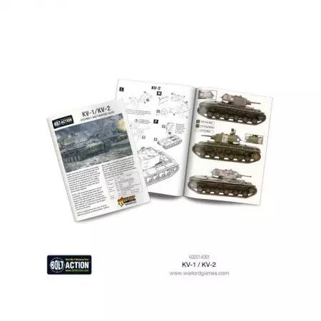 KV-1/2 Heavy Tank (2025) - Char lourd KV-1/2 soviétique - Bolt Action - Warlord Games