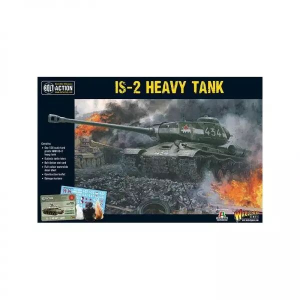IS-2 Heavy Tank (2025) - Char lourd IS-2 sovi�tique - Bolt Action - Warlord Games