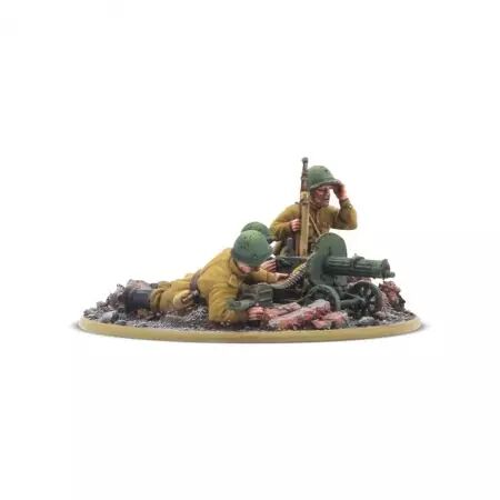 Soviet Army MMG Team  (2025)- Équipe mitrailleuse moyenne soviétique - Bolt Action - Warlord Games