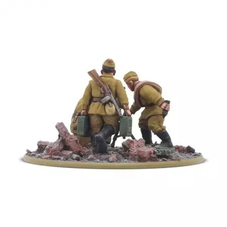 Soviet Army Medium Mortar Team (2025) - Équipe mortier moyen soviétique - Bolt Action - Warlord Games